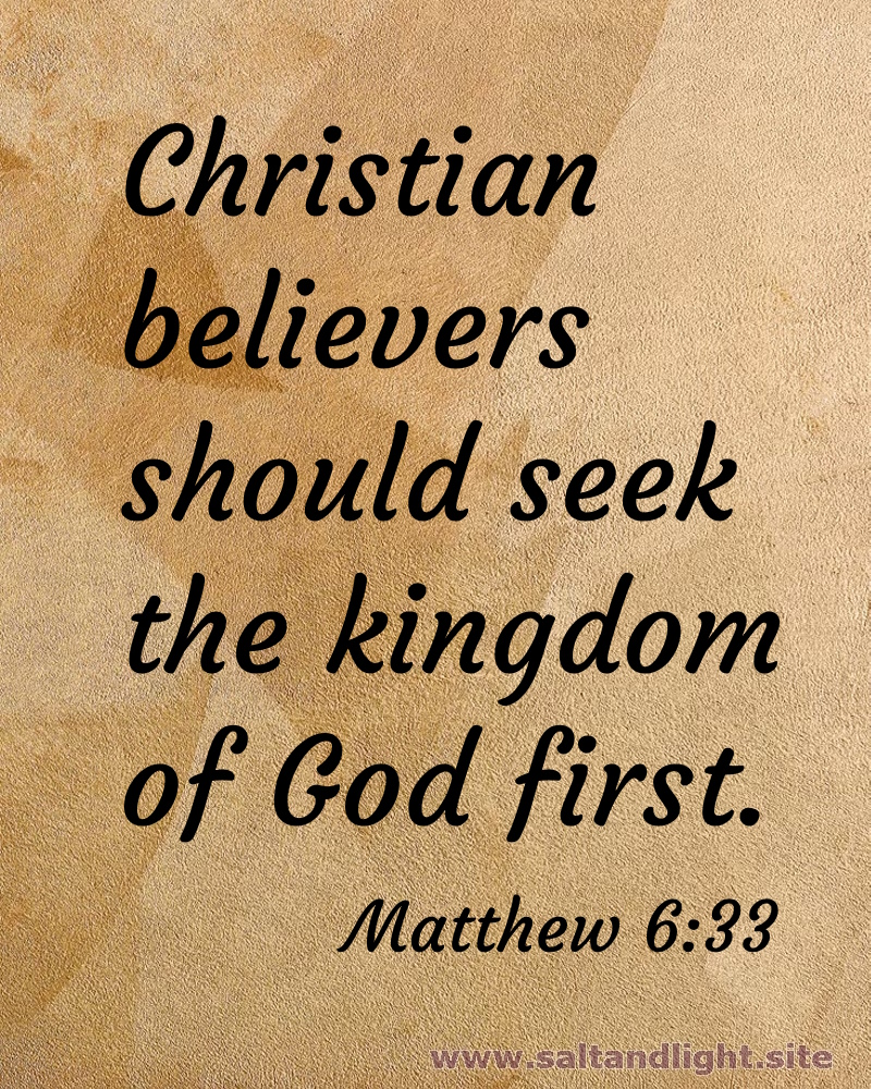 Another version of 'Christian believers should love God with all their hearts. Matthew 22:37'