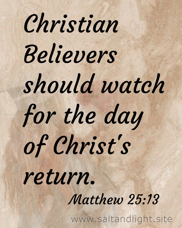 Another version of 'Christian believers should love God with all their hearts. Matthew 22:37'
