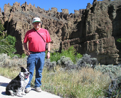 Dave's Photograph at Buffalo Bill Cody Scenic Byway
