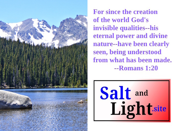 Brainard Lake Recreation Area photo with Romans 1:20