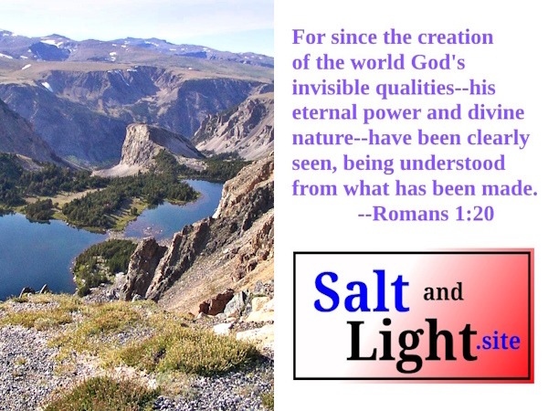 Bear Tooth Scenic Byway photo with Romans 1:20