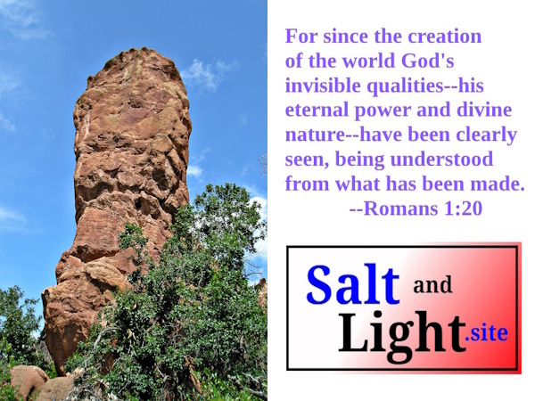 Roxborough State Park, Colorado photo with Romans 1:20