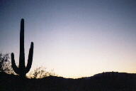 Arizona sunrise and sunset