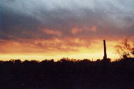 Arizona sunrise and sunset