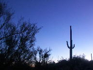 Arizona sunrise and sunset