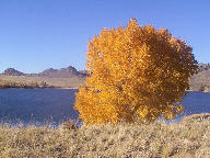Crystal Lake at Curt Gowdy State Park in Wyoming