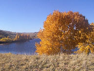 Crystal Lake at Curt Gowdy State Park in Wyoming