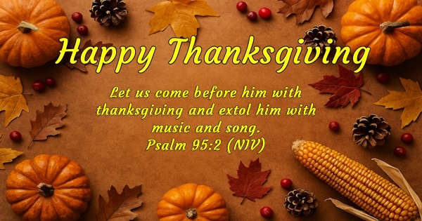 Give thanks in all circumstances for this is the will of God in Christ Jesus for you. 1 Thessalonions 5:18