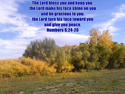 Numbers 6:24-26