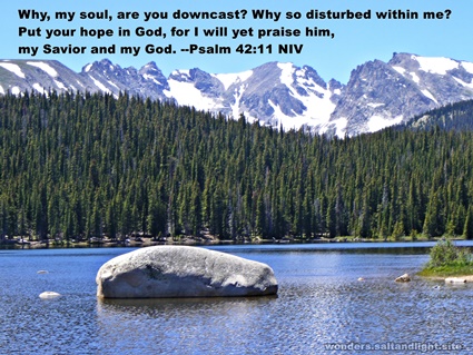 A Verse from Psalms