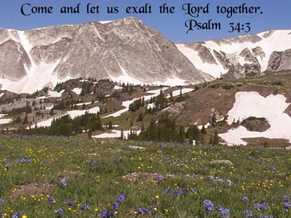 Psalm 34:3 thumbnail
